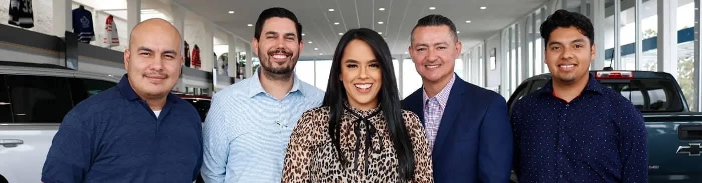 Martin Chevrolet in TORRANCE CA standing in showroom