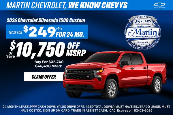 2026 Chevrolet Silverado 1500 Offer