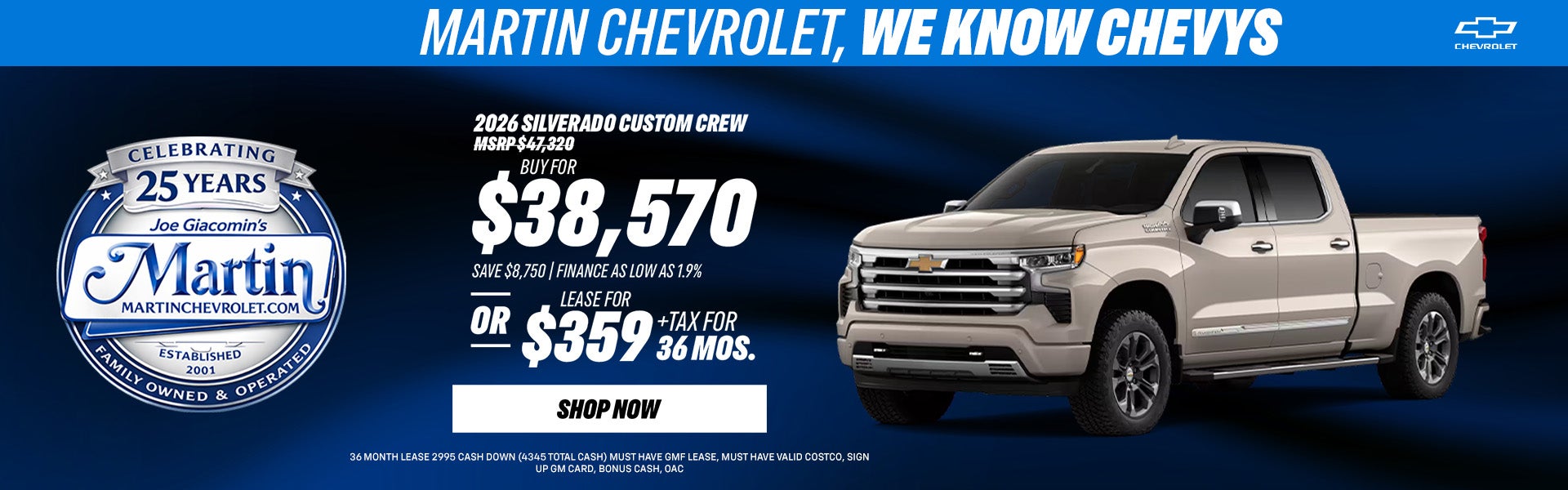 BUY FOR $38,570, SAVE $8,750 | LEASE FOR $359/MO