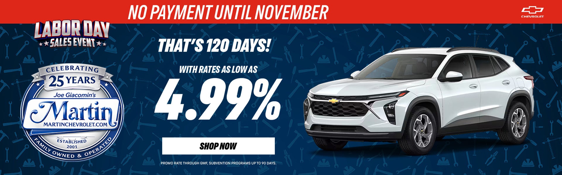 No Payments Until November