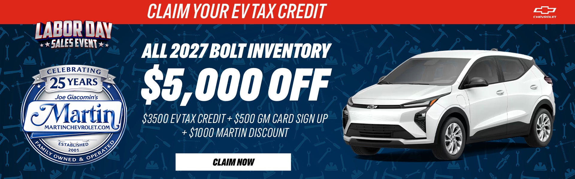 $5,000 Off 2027 Bolts