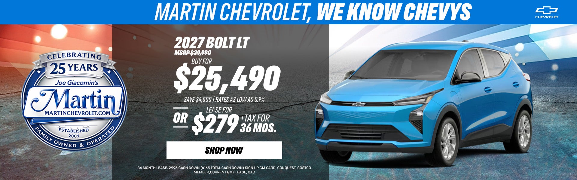 2027 Bolt LT