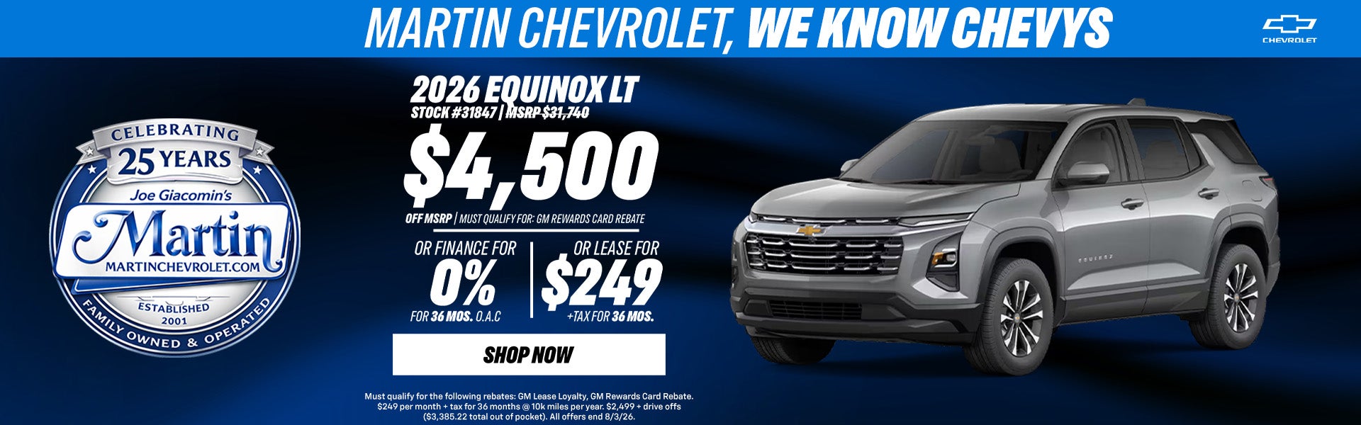 2026 Equinox LT