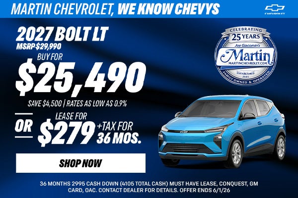 2027 Bolt Special Offer