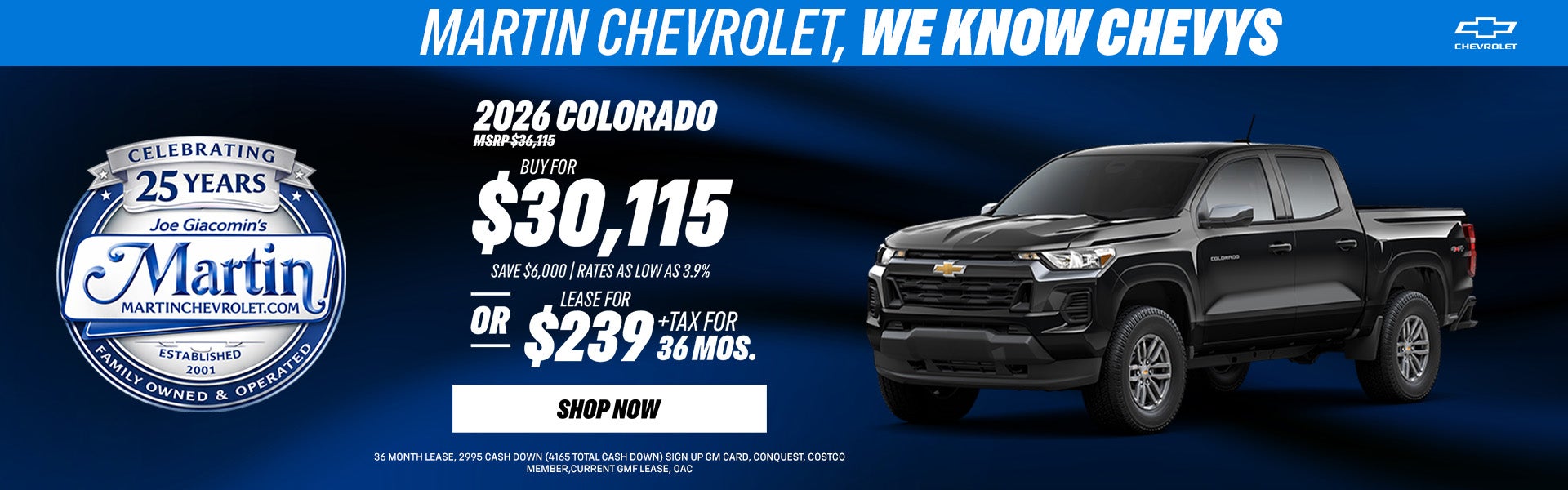 2026 Colorado Special Offer