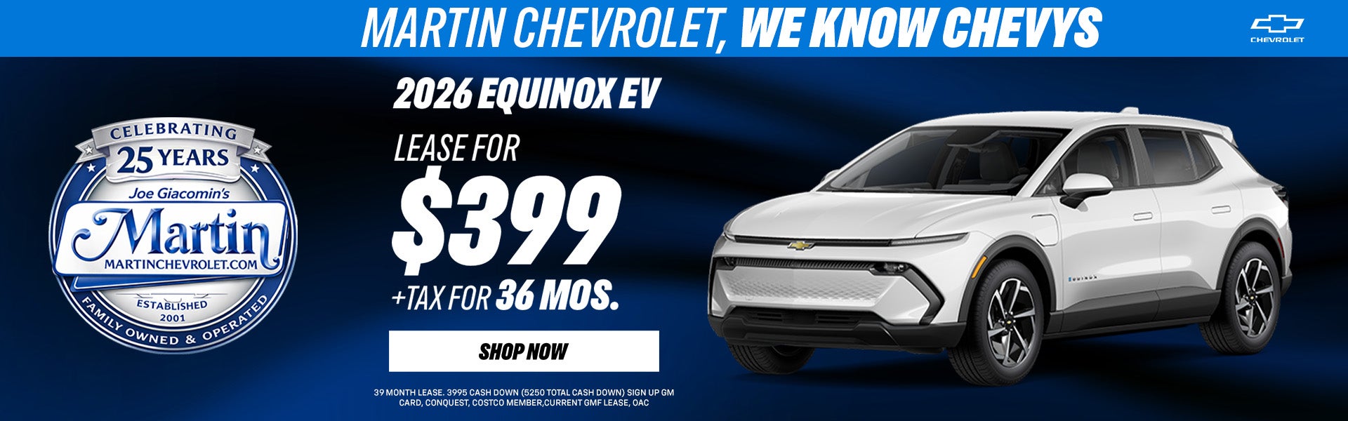 2026 Equinox EV Special Offer