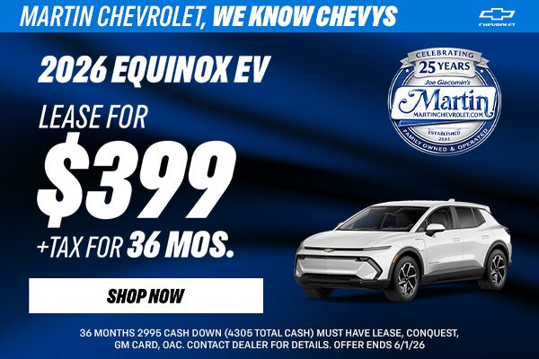 2026 Equinox EV Special Offer
