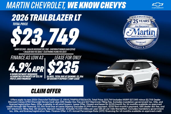 2026 Trailblazer LT Offer