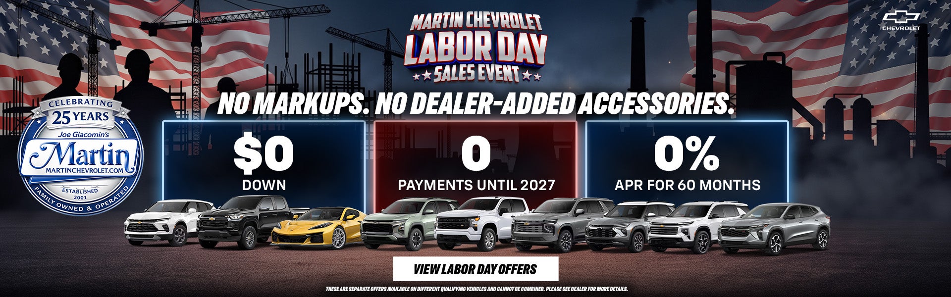 Labor Day Sales Event