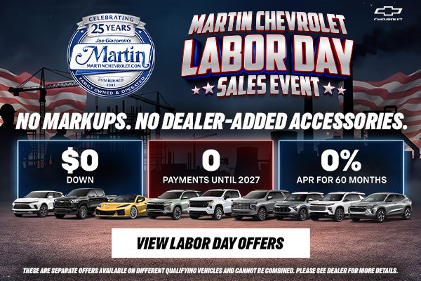 Labor Day Sales Event